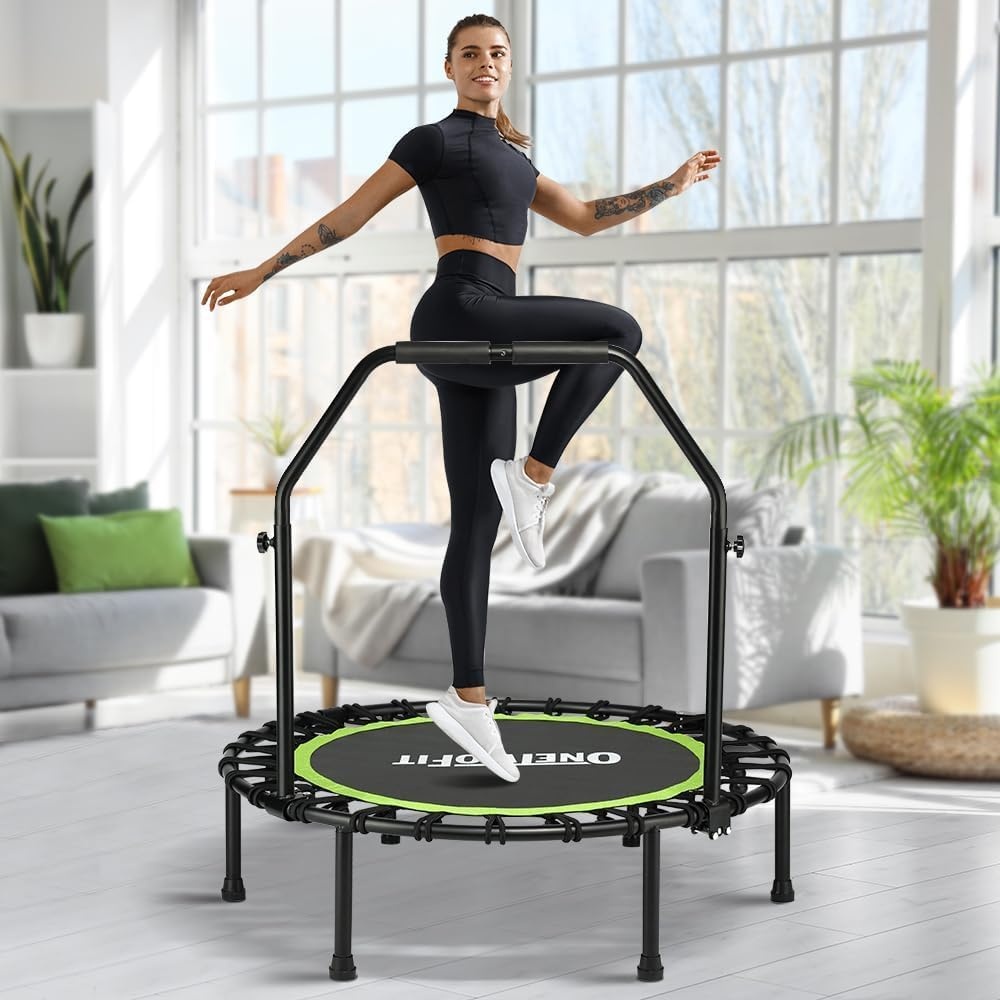 ONETWOFIT Trampoline (30% Korting) - Stil & Opvouwbaar