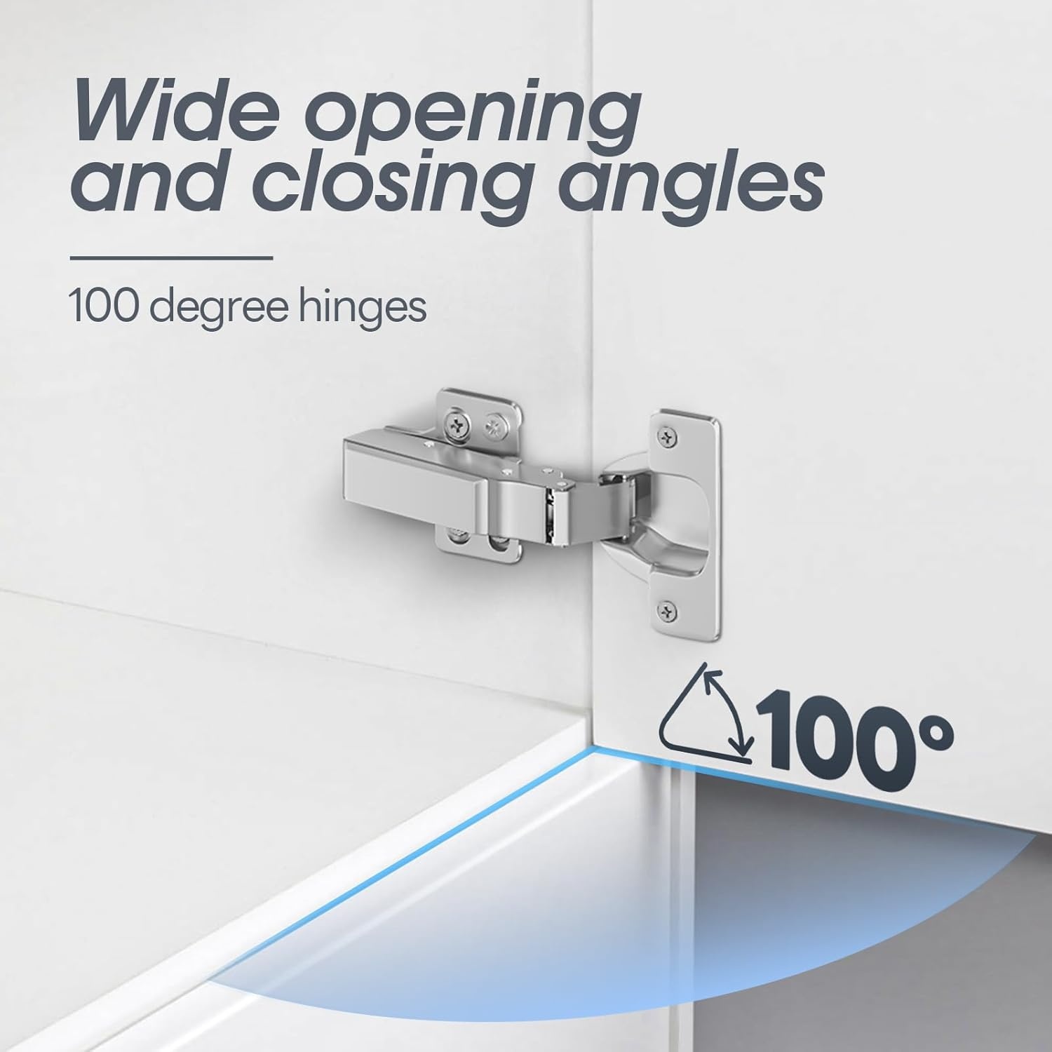 AOLISHENG Softclose Keukenkast Scharnieren (1 Paar) - 26% Korting