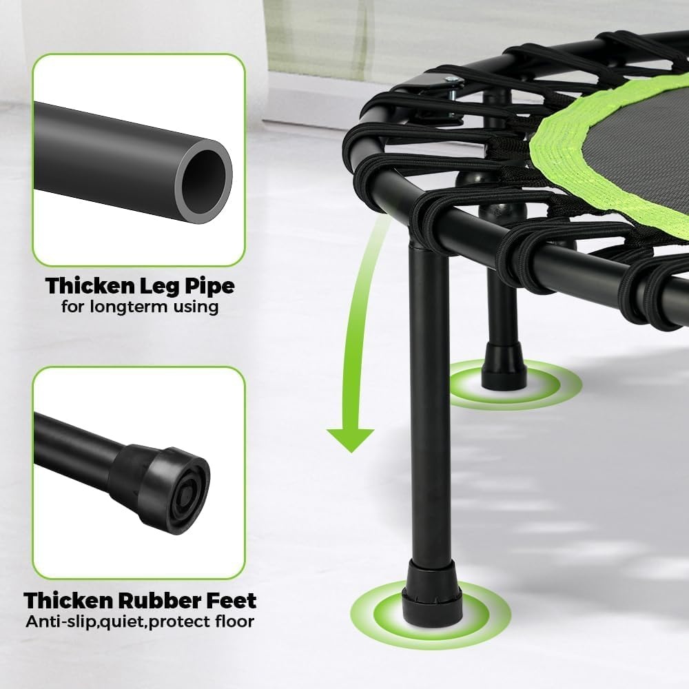 ONETWOFIT Trampoline (30% Korting) - Stil & Opvouwbaar