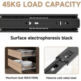 Ladegeleiders 14" Zwart - 28% Korting!