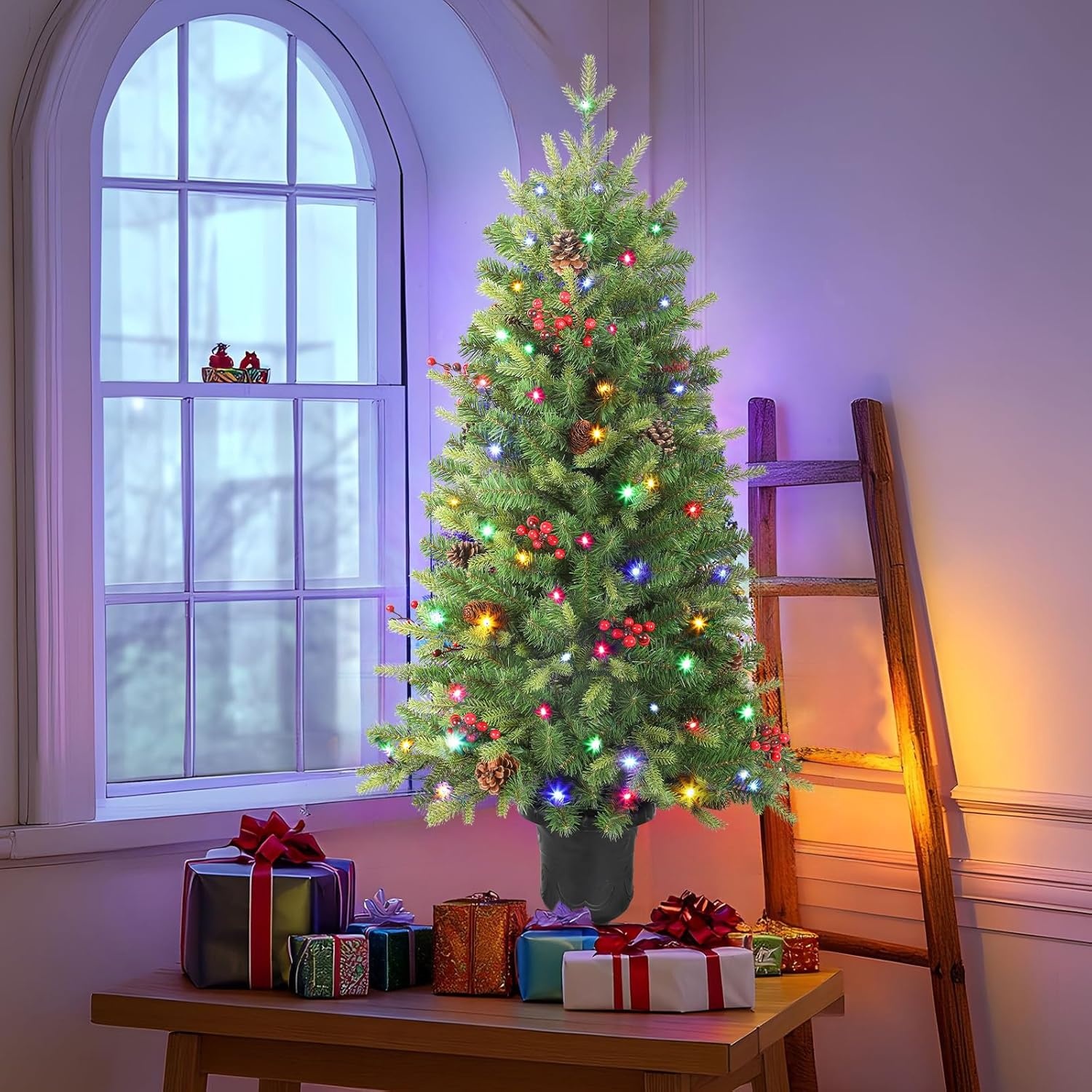 Verlichte Kunstkerstboom Groen - 34% Korting!