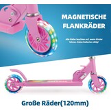 Opvouwbare Kinderstep met LED-wielen - 33% Korting!