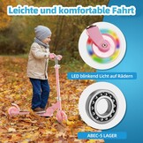 Opvouwbare Kinderstep met LED-wielen - 33% Korting!