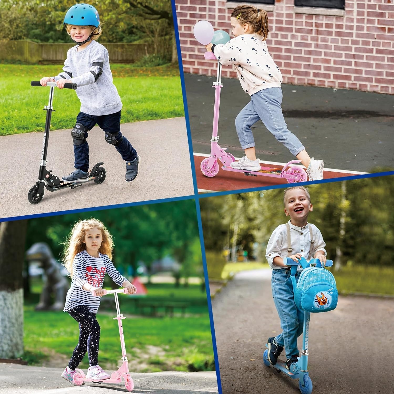 Opvouwbare Kinderstep met LED-wielen - 33% Korting!