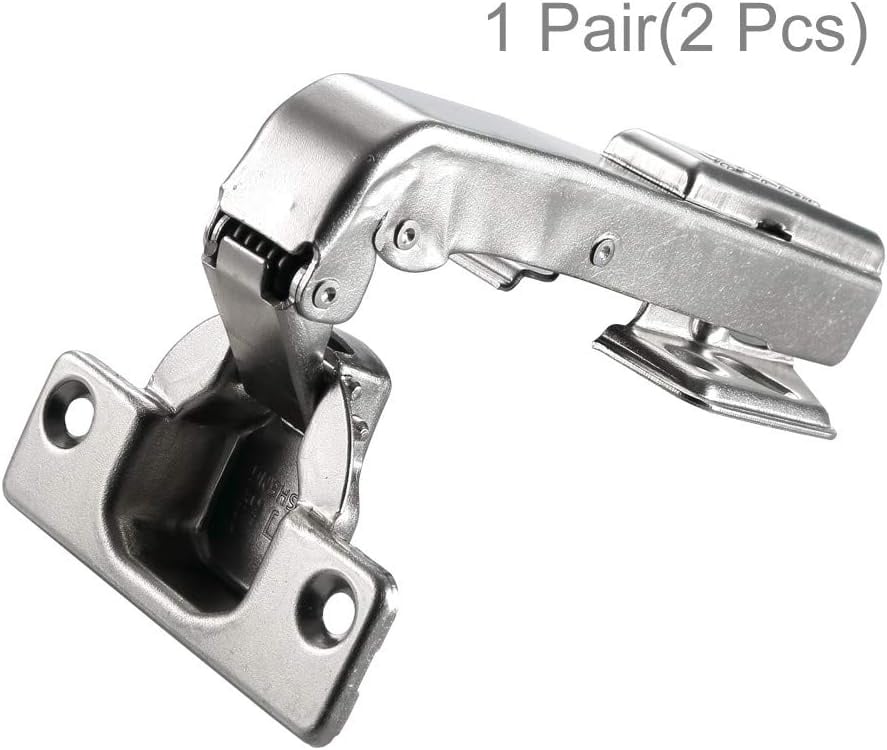 AOLISHENG 90 graden kastscharnieren Zachte sluiting Keukenkast blinde hoekdeurscharnieren 35mm, verborgen kledingkast met schroeven, 1 paar