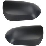 ConBlom 1 paar achteruitkijkspiegelkappen voor Toyota Yaris 2005-2011 (zwart gestructureerd)