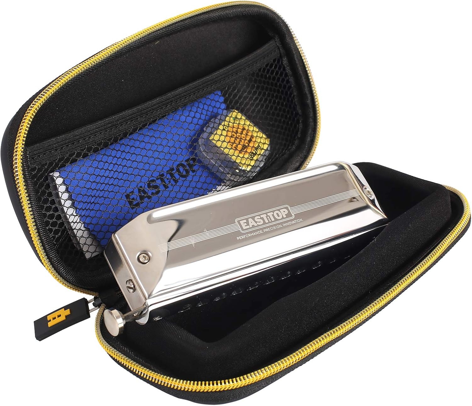 Easttop Mondharmonica C - 12 Gaten, 48 Tonen - Nu 55% Korting!