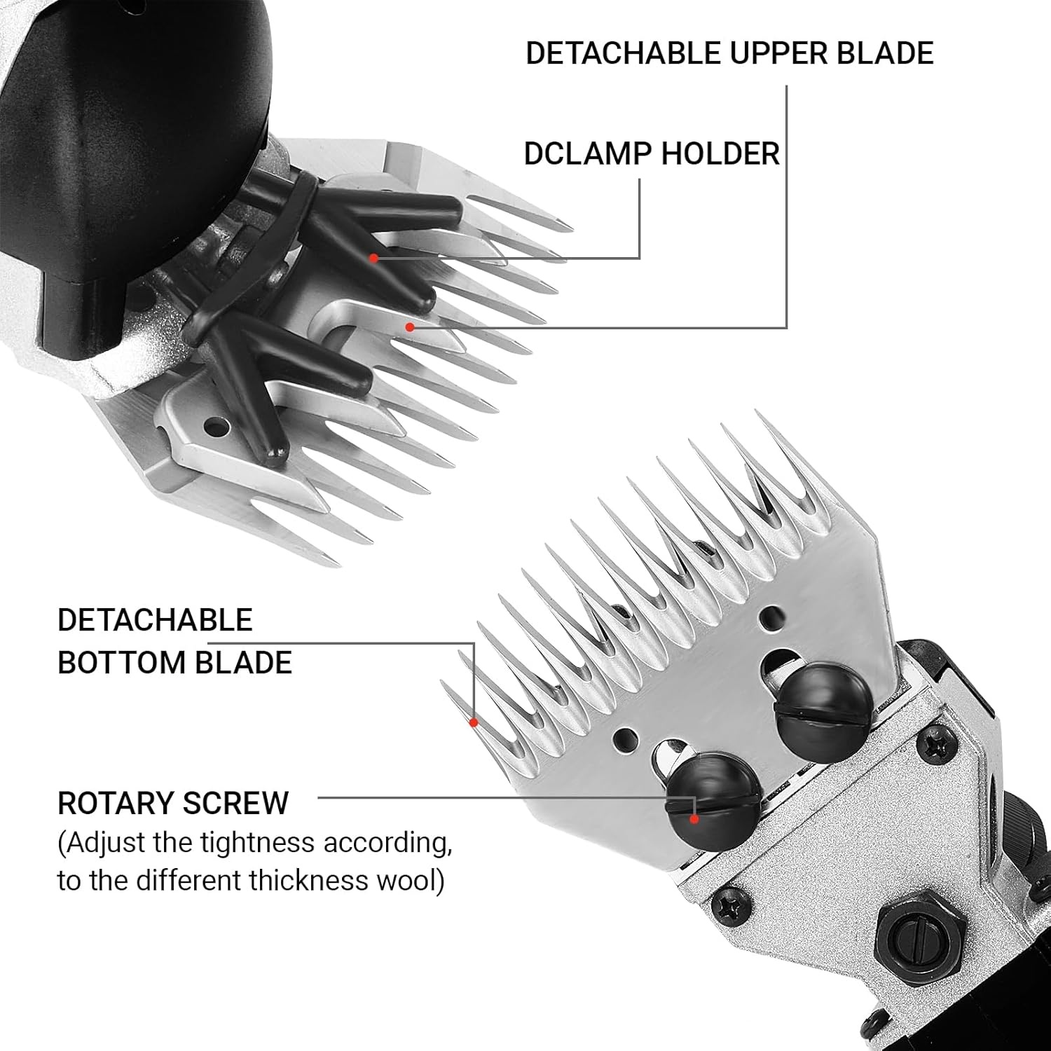 Elektrisch Schaapscheerapparaat 690W - Nu 34% Korting!