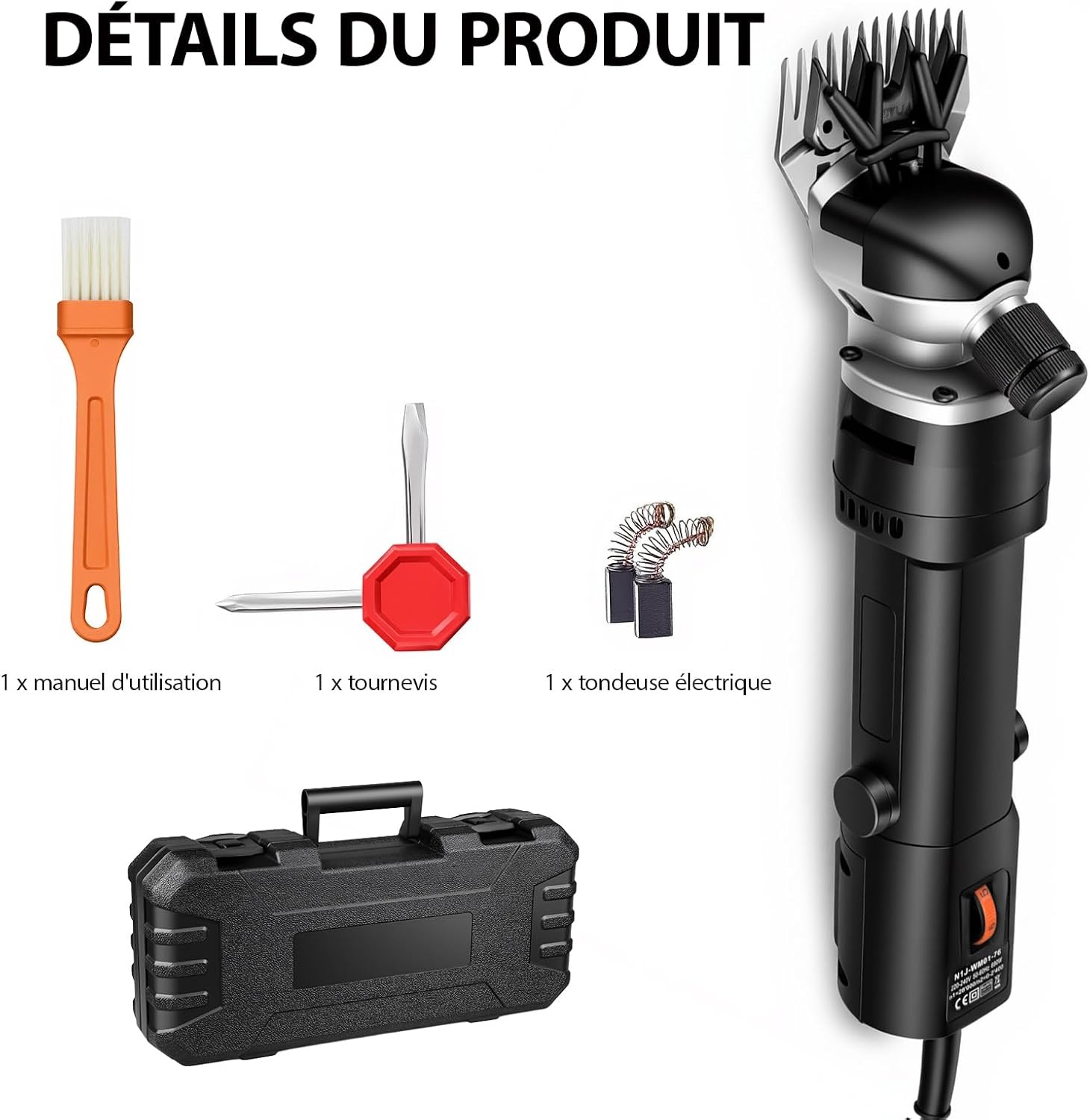 Elektrisch Schaapscheerapparaat 690W - Nu 34% Korting!