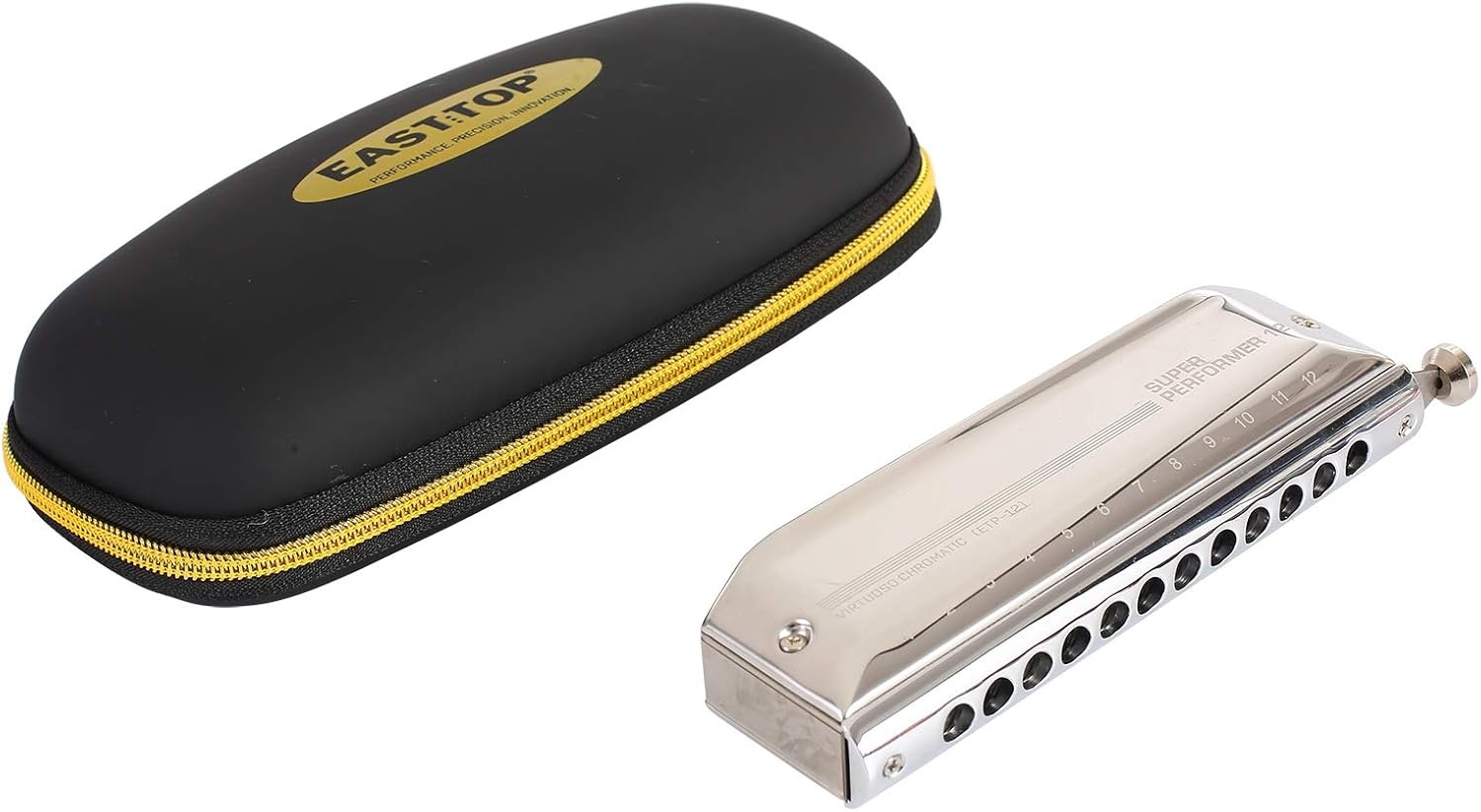 Easttop Mondharmonica C - 12 Gaten, 48 Tonen - Nu 55% Korting!