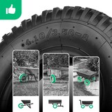 MOOVMOOV Kruiwagenband 3.50-6 met Binnenband - 28% Korting