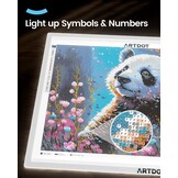 ARTDOT Lichttafel A1 (34% korting) voor Diamond Painting