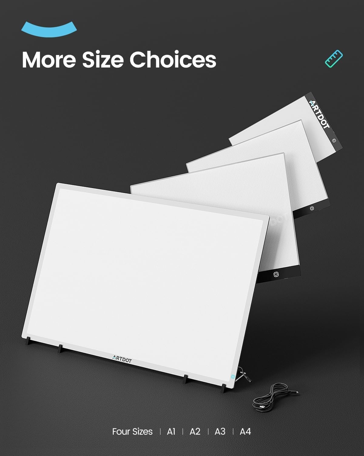 ARTDOT Lichttafel A1 (34% korting) voor Diamond Painting