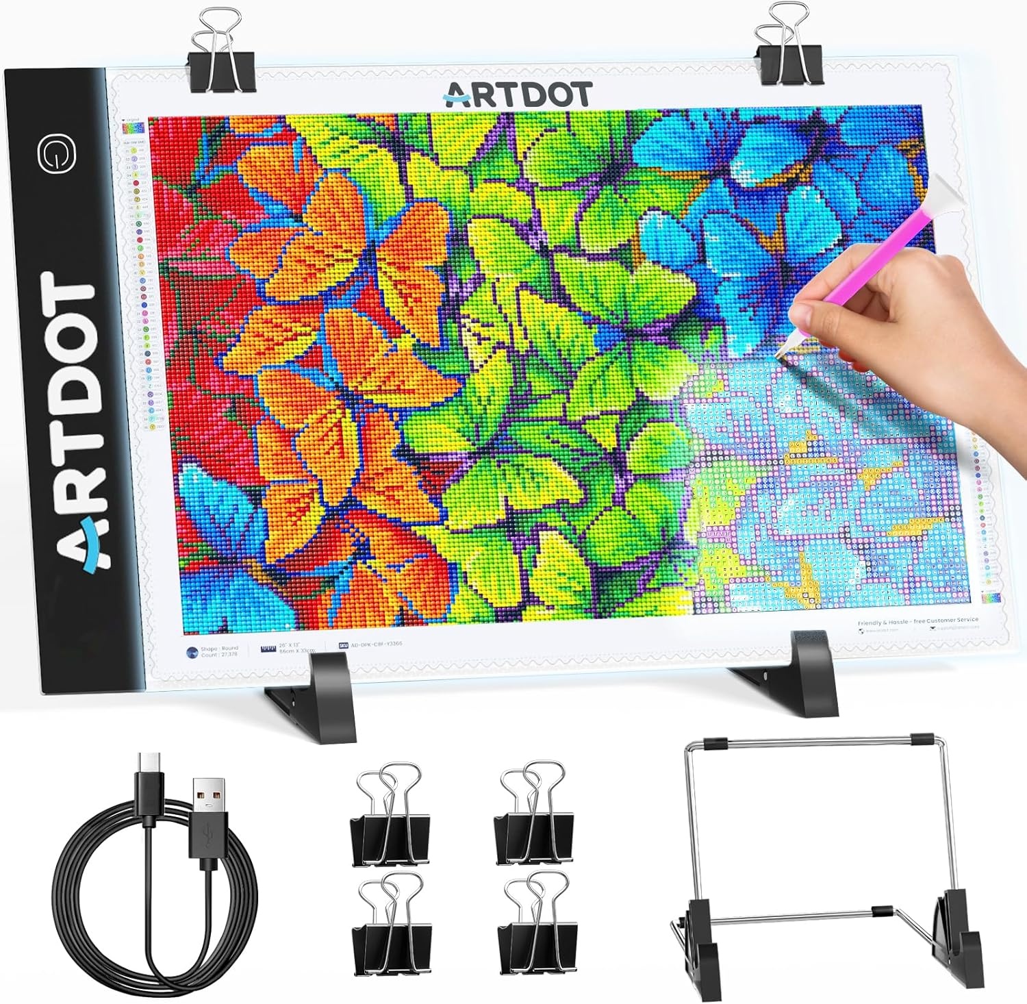ARTDOT Lichttafel A1 (34% korting) voor Diamond Painting