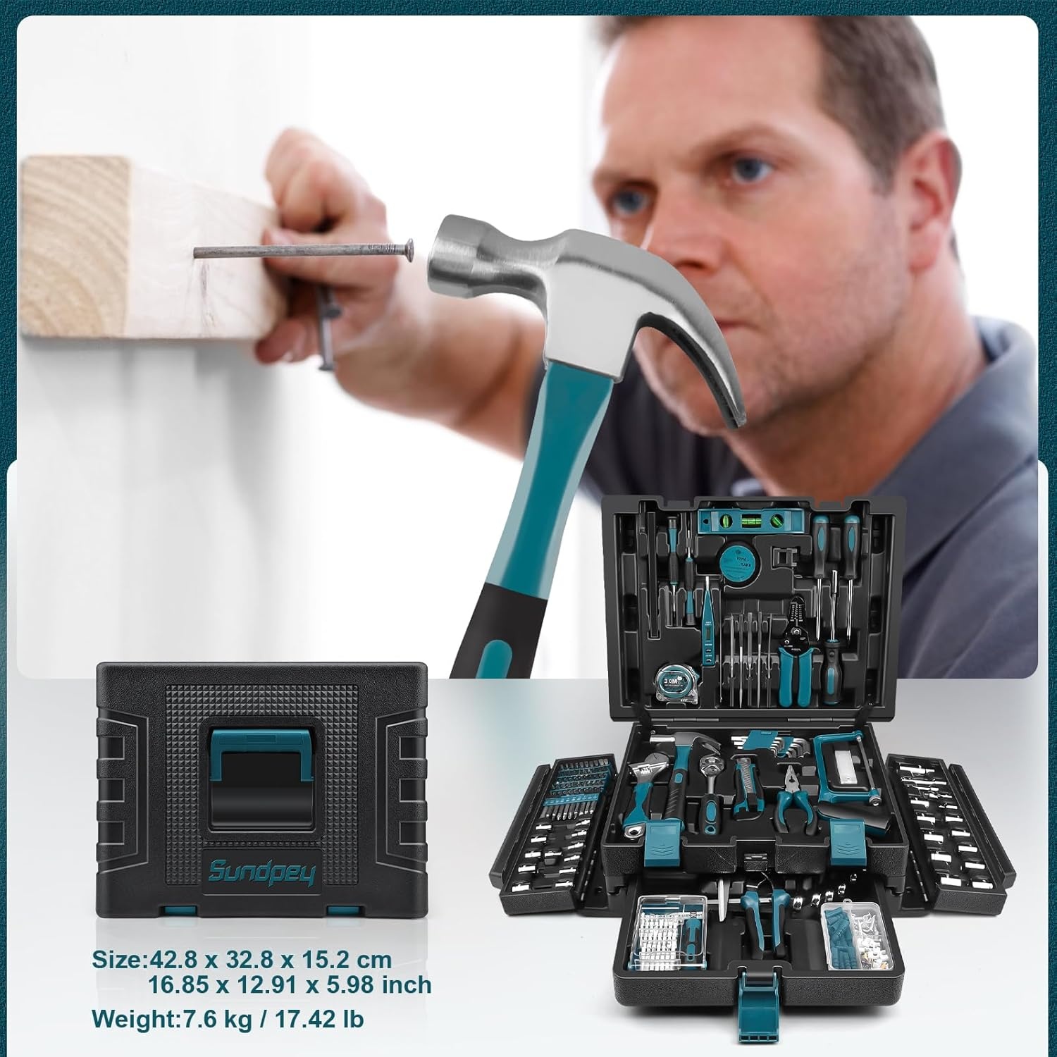Sundpey Gereedschapskoffer 379-delig - 34% Korting!