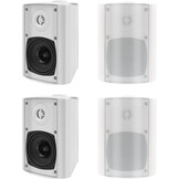 Herdio Waterdichte Bluetooth Speakers (4 Stuks) - 4" - Nu 30% Korting!