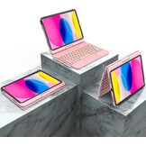 KARFUN iPad 10e Gen Hoes met Toetsenbord & 360° Rotatie - 52% Korting!