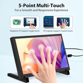 10,1" HD Touchscreen Monitor: Raspberry Pi Display met 29% Korting