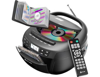 KLIM CD & Cassette Speler met Bluetooth: 29% Korting!