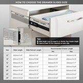 14" Zwarte Ladegeleiders - 28% Korting - Push-to-Open