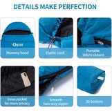 Lichte Donsslaapzak 4 Seizoenen - 34% Korting