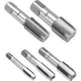 QWORK 5-delige Tapschroefset Staal - 32% Korting