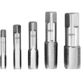 QWORK 5-delige Tapschroefset Staal - 32% Korting