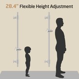 KES Douche Riser Rail (76cm) - 29% Korting