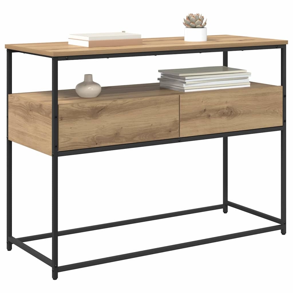 vidaXL Wandtafel Artisan Eiken 100x40x75cm - 29% Korting!