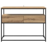 vidaXL Wandtafel Artisan Eiken 100x40x75cm - 29% Korting!