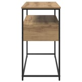 vidaXL Wandtafel Artisan Eiken 100x40x75cm - 29% Korting!