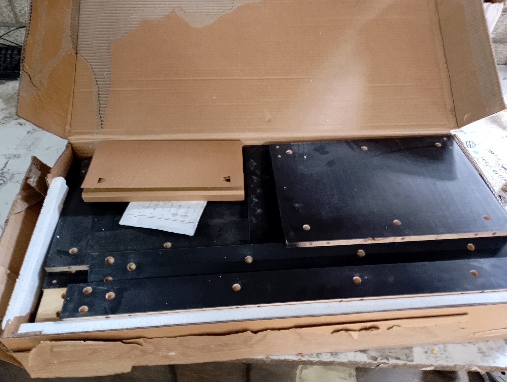 vidaXL Salontafel Grenenhout Zwart - 54% Korting!