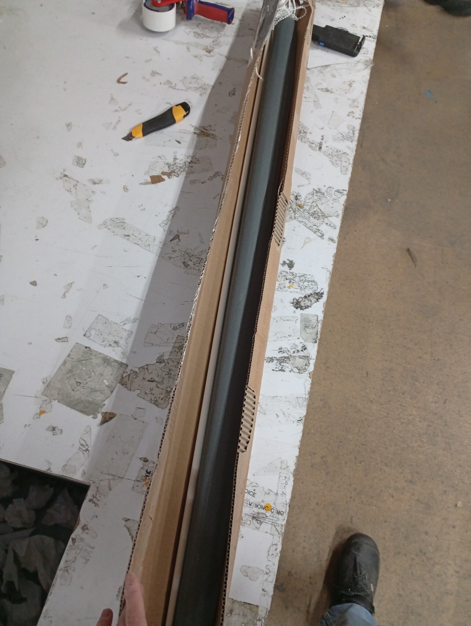 vidaXL Zebra Rolgordijn Donkergrijs 135x200 cm - 52% Korting