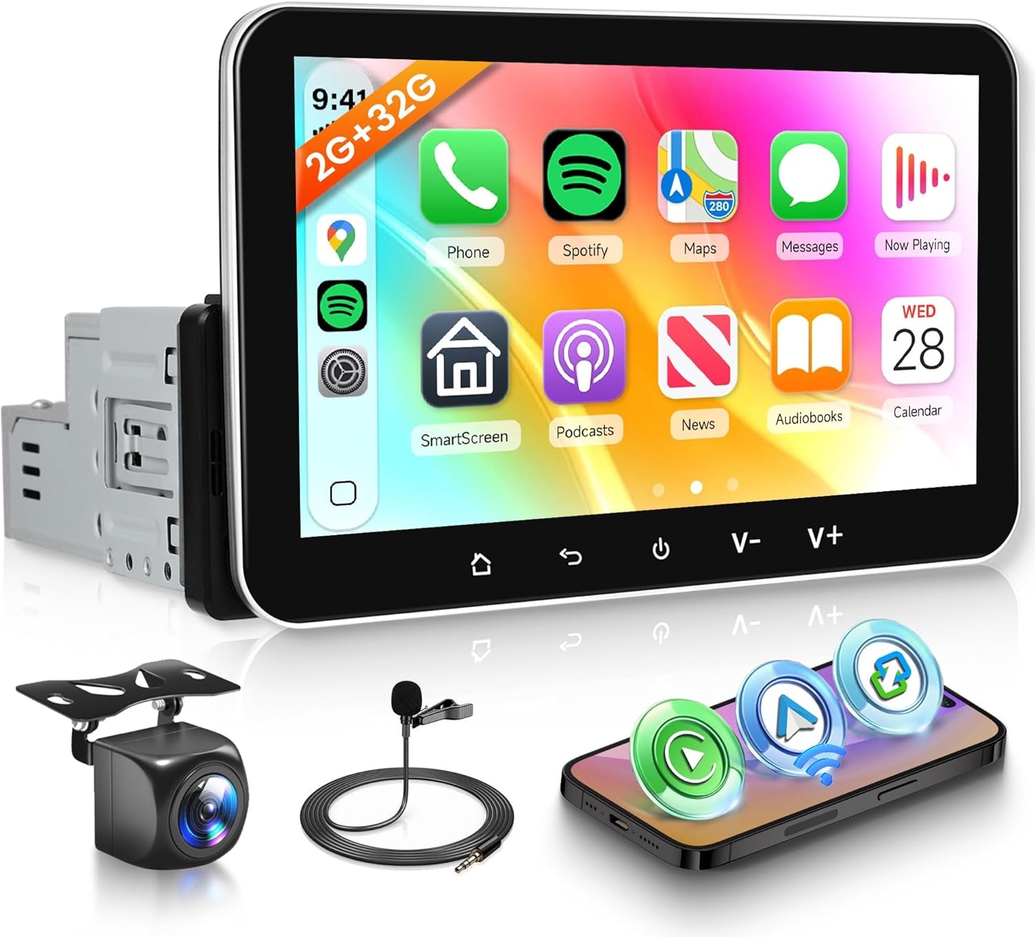 2DIN Android Autoradio met 7" Scherm & Navigatie - 34% Korting