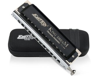 Easttop Chromatische Mondharmonica 12 Gaten 48 Tonen - 34% Korting!