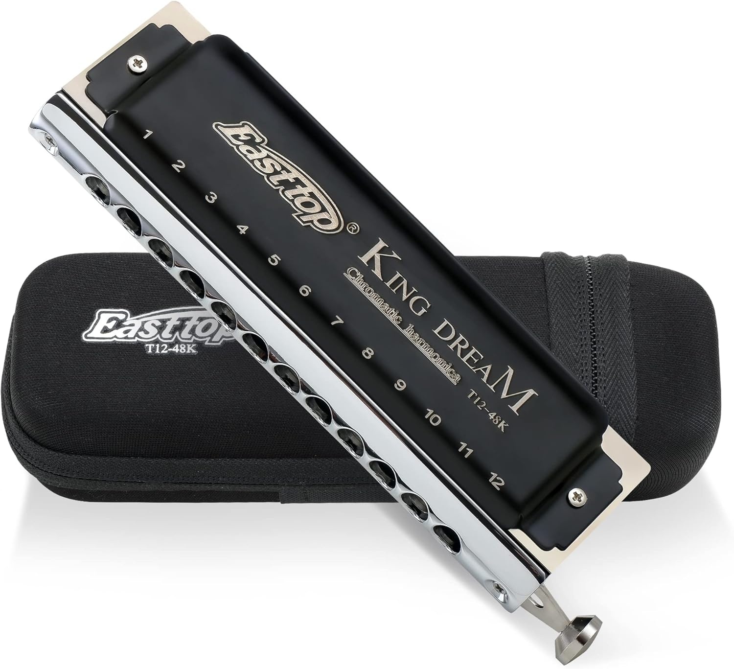 Easttop Chromatische Mondharmonica 12 Gaten 48 Tonen - 34% Korting!