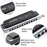 Easttop Chromatische Mondharmonica 12 Gaten 48 Tonen - 34% Korting!