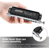 Easttop Chromatische Mondharmonica 12 Gaten 48 Tonen - 34% Korting!