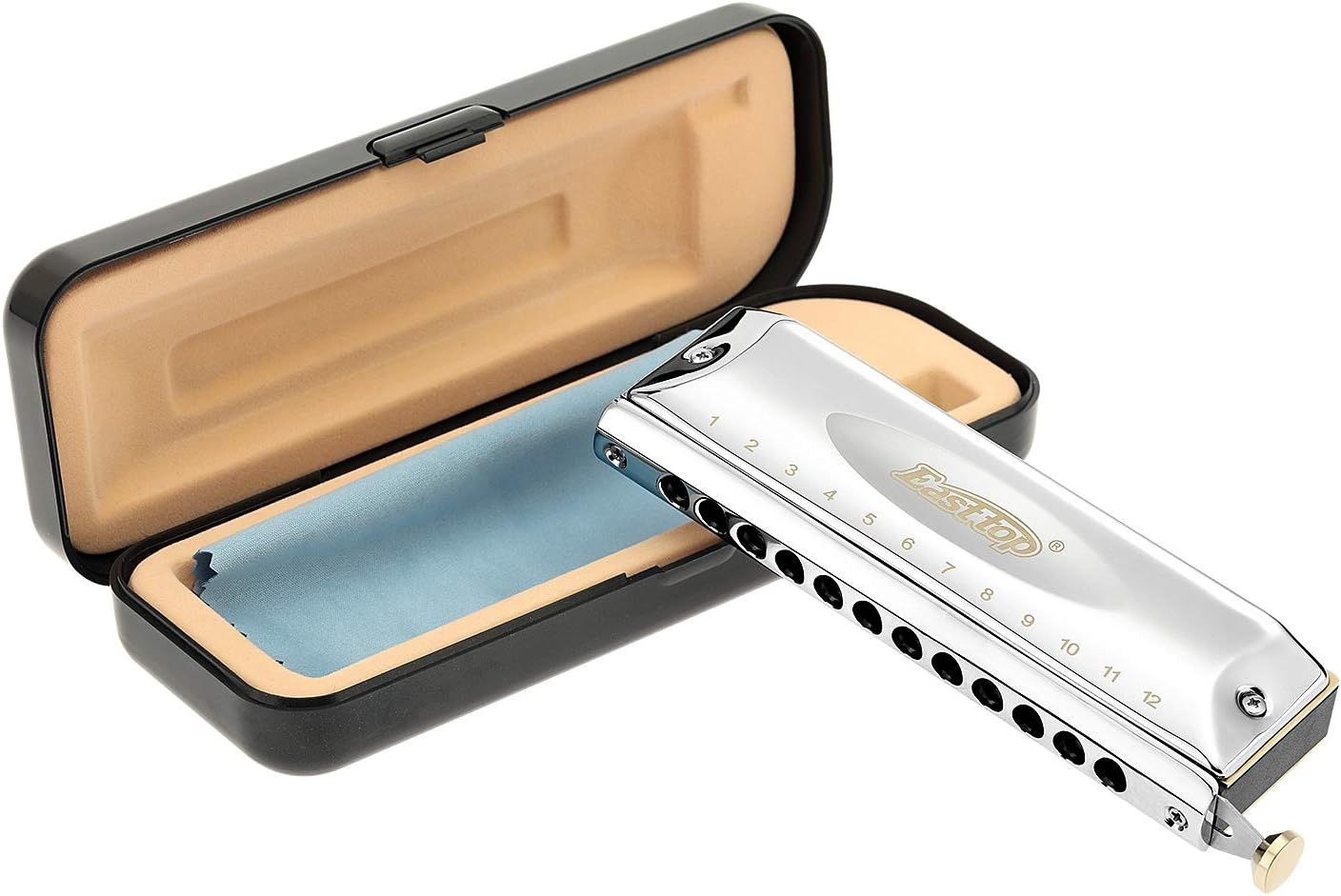 Easttop Chromatische Mondharmonica 12 Gaten 48 Tonen - 34% Korting!