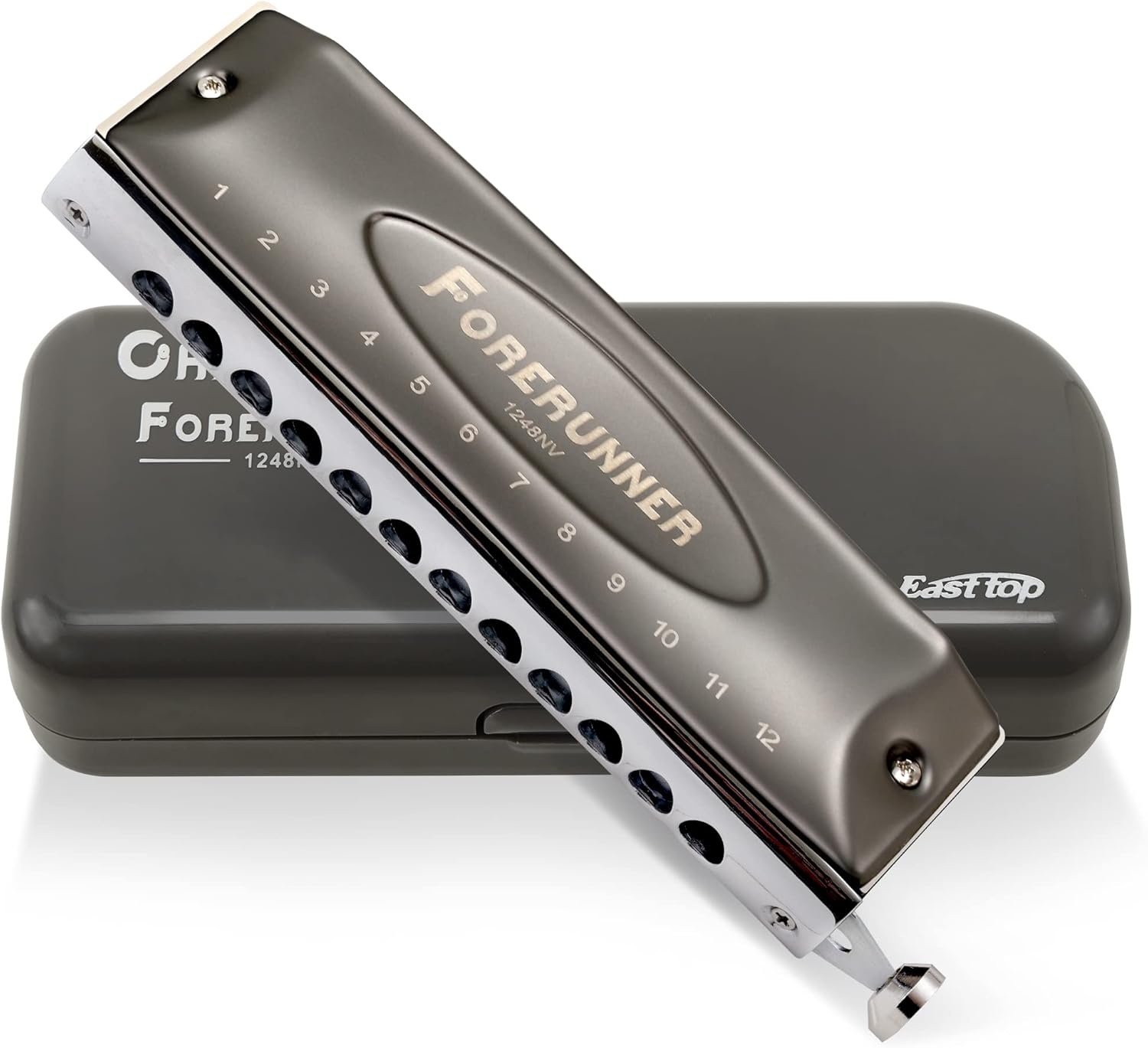 Easttop Chromatische Mondharmonica 12 Gaten 48 Tonen - 34% Korting!