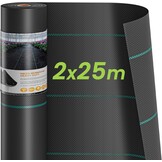 Dripex Anti-worteldoek 90g/m² - 2x25m - 28% Korting