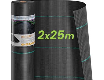 Dripex Anti-worteldoek 90g/m² - 2x25m - 28% Korting