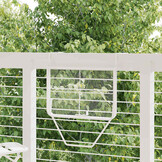 VidaXL Balkontafel Staal Wit 60x40 cm - 34% Korting!