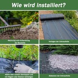 Dripex Anti-worteldoek 90g/m² - 2x25m - 28% Korting