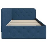 VidaXL Hoekbedframe Blauw - 30% Korting