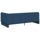 VidaXL Hoekbedframe Blauw - 30% Korting