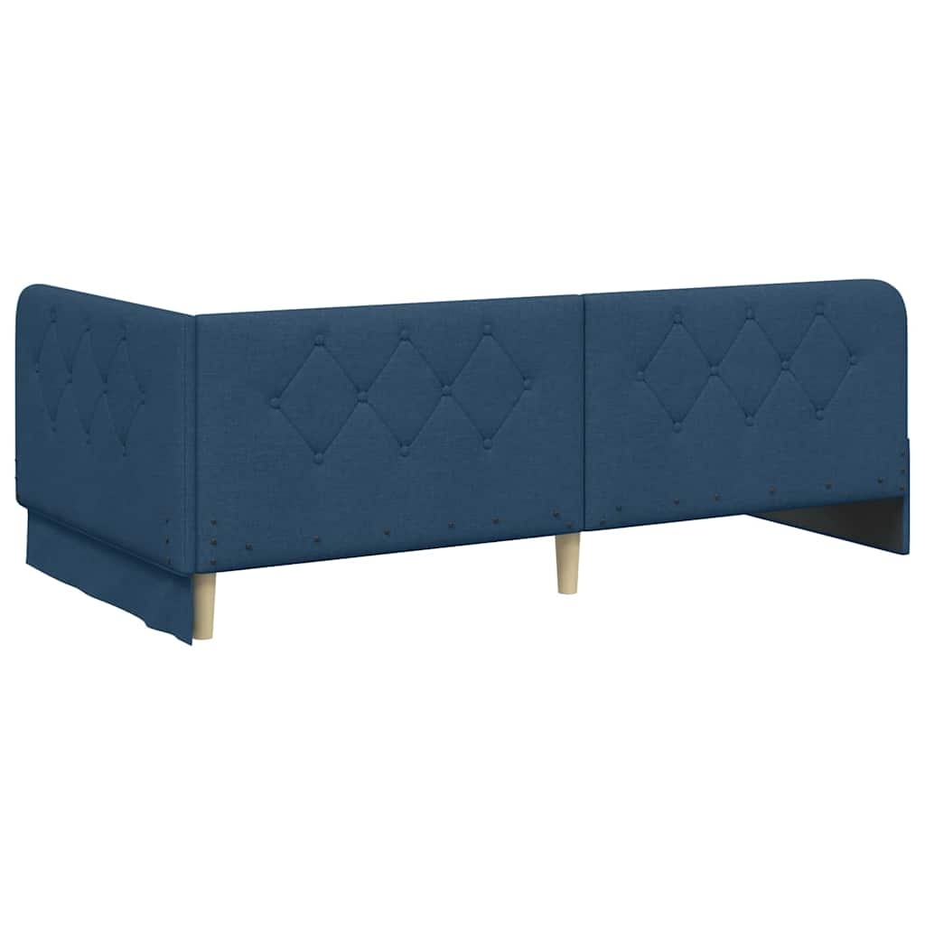 VidaXL Hoekbedframe Blauw - 30% Korting