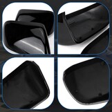 Spiegelkappen Glanzend Zwart Ford Mustang (2015-24) - 34% Korting