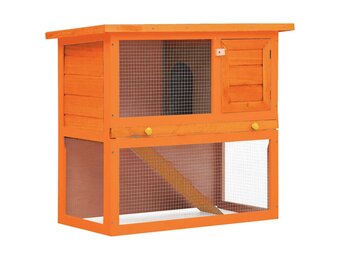VidaXL Konijnenhok Buiten - 34% Korting!