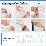 Dubbel Rolgordijn Wit 75x150cm - Flexibel Licht & Inkijk Bescherming (31% Korting)